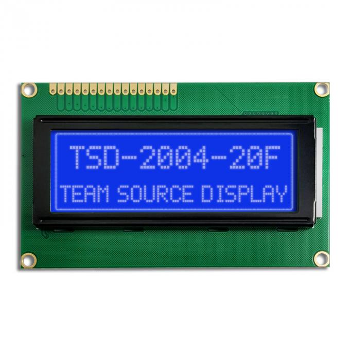 熱い販売LCDのパネル20*4の穂軸STNのbule 12Hの眺めMCUインターフェイス