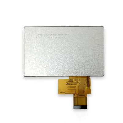 産業適用のために防眩熱い販売800x480 5.0のインチTFT LCDスクリーン12の時TNのパネル