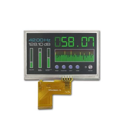 RGB 24bit 4.3 Tft LCDの表示、480x272 TftおよびIpsは650 Cd/M2を表示する