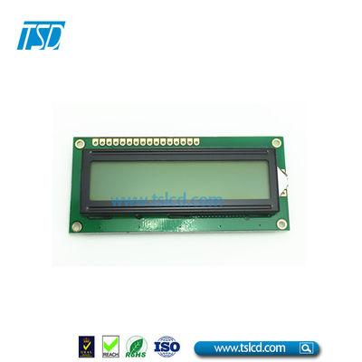 SPIインターフェイスが付いているSTN 16x2の特性LCDの表示