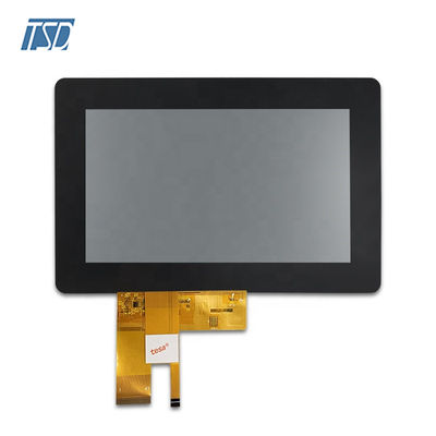 OEM 7インチのHdmiのタッチ画面、容量性LCD表示60mA 22.4Vのバックライト