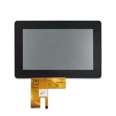 防眩産業TFT LCDモジュール800x480 450nitsの表面Lumiannce