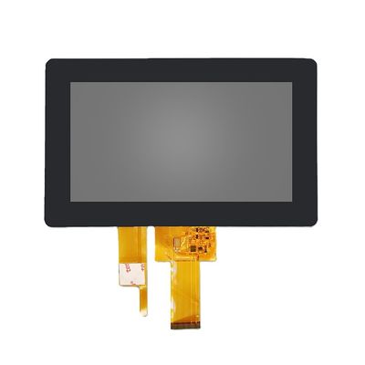7容量性TFT LCDモジュール800x480 800cd/M2の明るさRGBインターフェイス