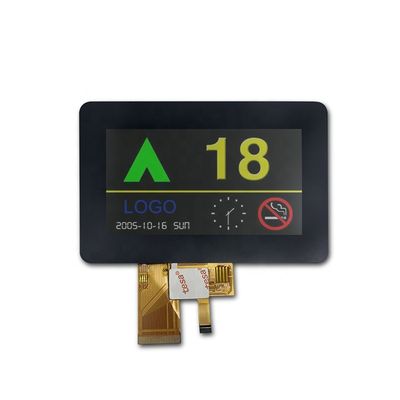 4.3インチTFT LCDのタッチ画面の表示480x272は防眩ST7283に点を打つ