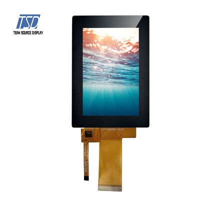 MCU SPI RGBインターフェイスが付いているILI9488 IC 3.5のインチ320x480 380nits TFT LCDの表示モジュール