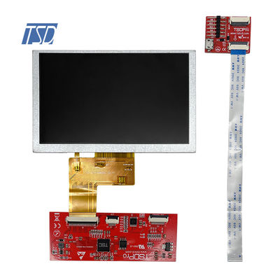 UARTインターフェイス容量性Tft LCDの表示モジュール800x480 Hmi 5インチ