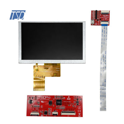 RTP 800x480 5インチのTft LCDの表示モジュールHMI UARTインターフェイス