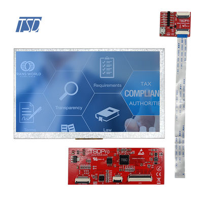 HMI シリアルソリューション 800x480 タッチスクリーン スマート LCD モジュール UART インターフェース 7'
