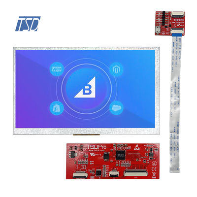 HMI シリアルソリューション 800x480 タッチスクリーン スマート LCD モジュール UART インターフェース 7'