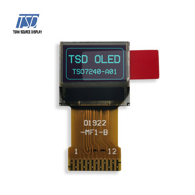 72x40 ドット SH1106 IC モノクロ OLED ディスプレイ モジュール 12 ピン I2C インターフェイス 0.42&quot;