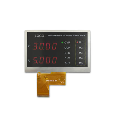 1000cd/M2屋外LCDの表示は、4.3インチのTft Lcd 50K時間バックライトを当てる