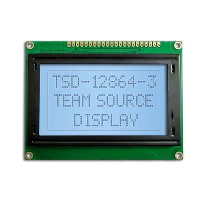 速度計の穂軸LCDモジュール、128x64写実的なLcdの白いバックライトST7920