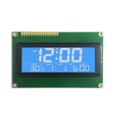 20x4特性LCDモジュール0.6x0.6のドット ピッチの1/16の義務ドライブ モード