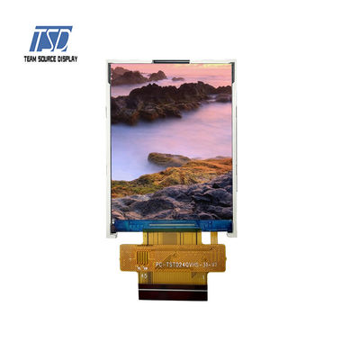 2.4'' 240x320 400nits MCU SPI RGB Transmissive TFT LCD Module with ST7789V IC