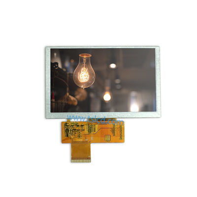RGBはST7257 ICと5インチ480x272 300nits TFT LCDの表示画面をインターフェイスさせる