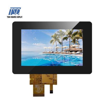 TTLインターフェイスTFT LCDスクリーンが付いているILI5480 IC 500nits 5のインチTFT LCDの表示800x480