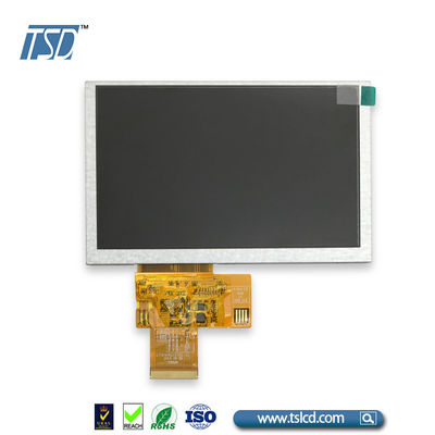 800xRGBx480 LVDSインターフェイスIPS TFT LCDの表示5インチ